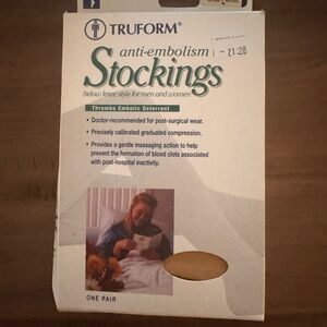 Anti-Embolism Stockings - Beige